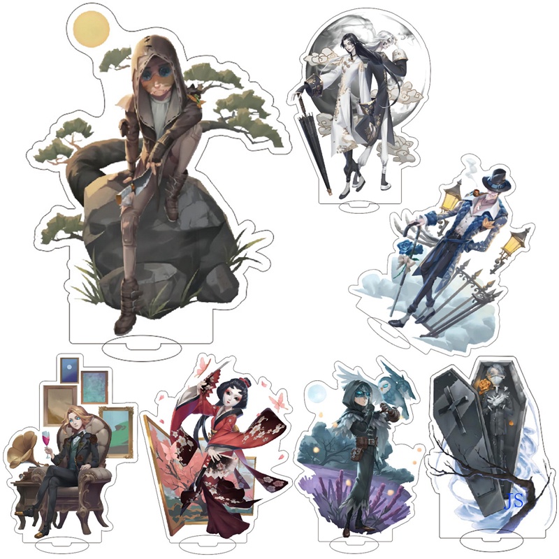 Mô Hình Nhân Vật Anime Hai Mặt Bằng Acrylic Phong Cách Mới Sáng Tạo Để Bàn Trang Trí