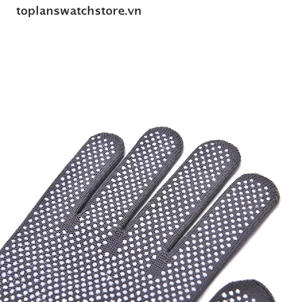 1 Cặp Găng Tay Làm Thẳng Tóc Chịu Nhiệt