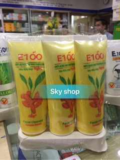 Sữa rửa mặt E100 ngệ ngừa mụn 100g