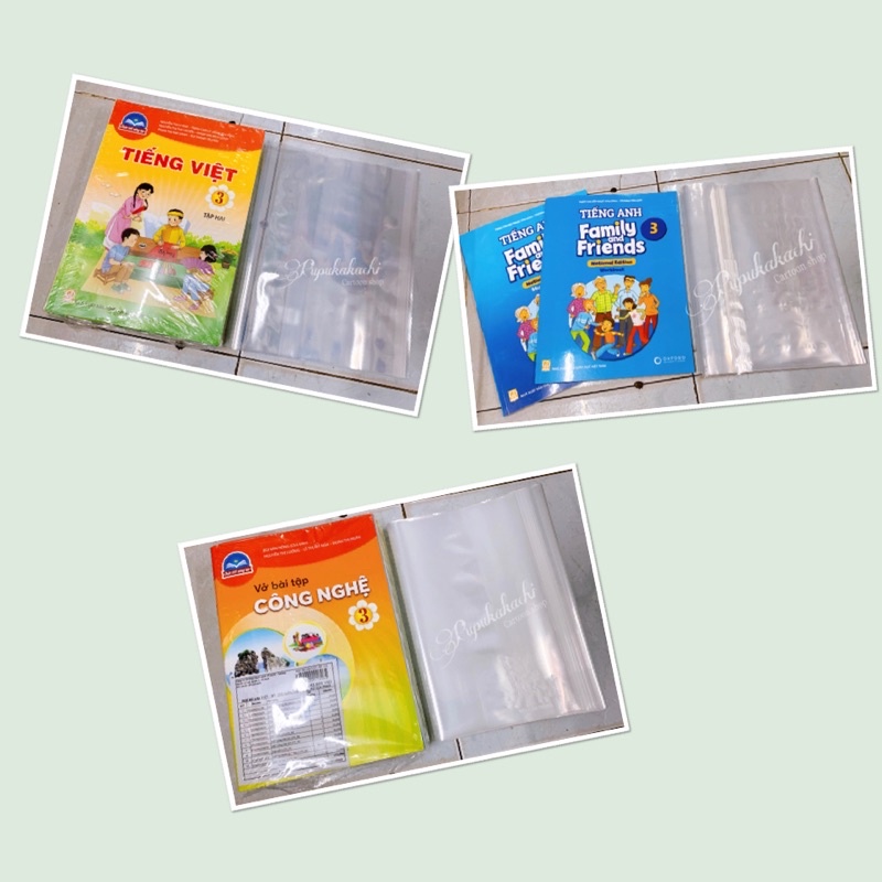 Trọn bộ 27 Bìa Bao Kiếng Sách Chân Trời Sáng Tạo Lớp 3 (không bán sách)