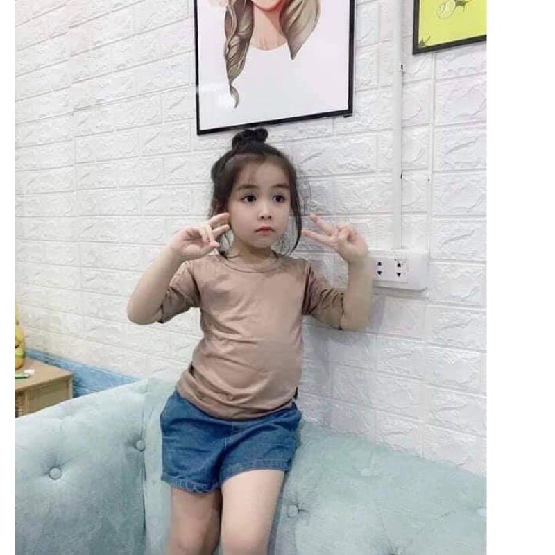 [CHUẨN MINKY] Áo cotton lạnh siêu mát cho bé