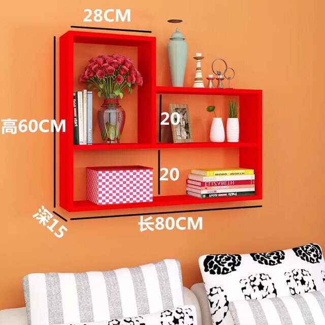Kệ  sách treo tường | BigBuy360 - bigbuy360.vn