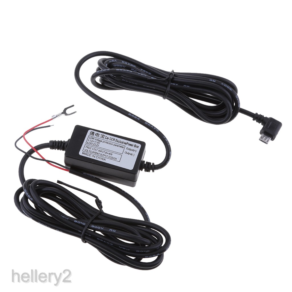 Cứng Bộ Dây Cáp Sạc Điện Thoại Trên Xe Hơi Cho Camera Dvr | BigBuy360 - bigbuy360.vn