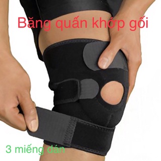 Bó gối loại 3 miếng dán hay còn gọi là đai bảo vệ khớp gối (1 cái)