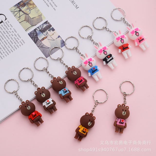 MÓC KHOÁ GẤU - THỎ CONY