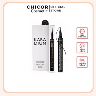 Kẻ mắt dạ Karadium Waterproof Brush Liner Black