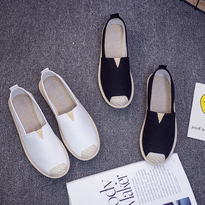 Giày Lười Đế Bằng Thiết Kế Mới Thoáng Khí Năng Động Thời Trang | BigBuy360 - bigbuy360.vn