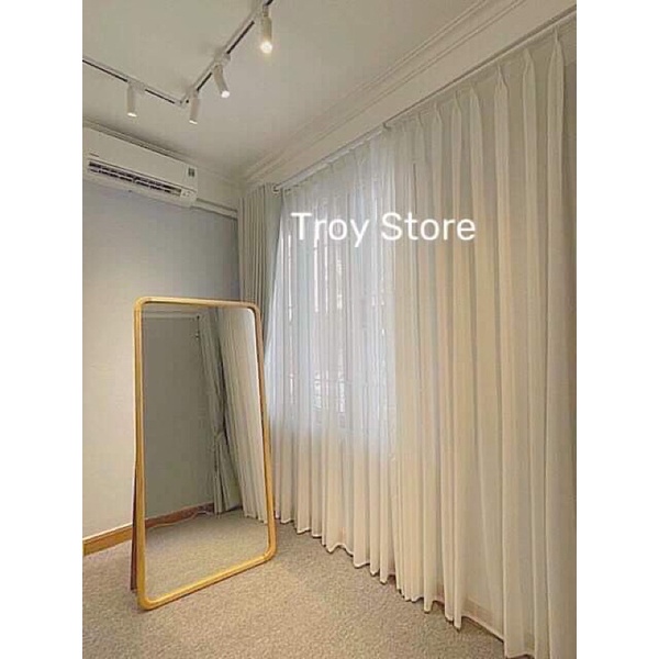 Gương soi toàn thân có chân dựng nịnh dáng decor nhà giá rẻ