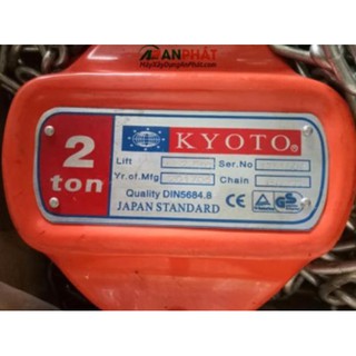 Palăng Kyoto xích kéo tay 2 tấn
