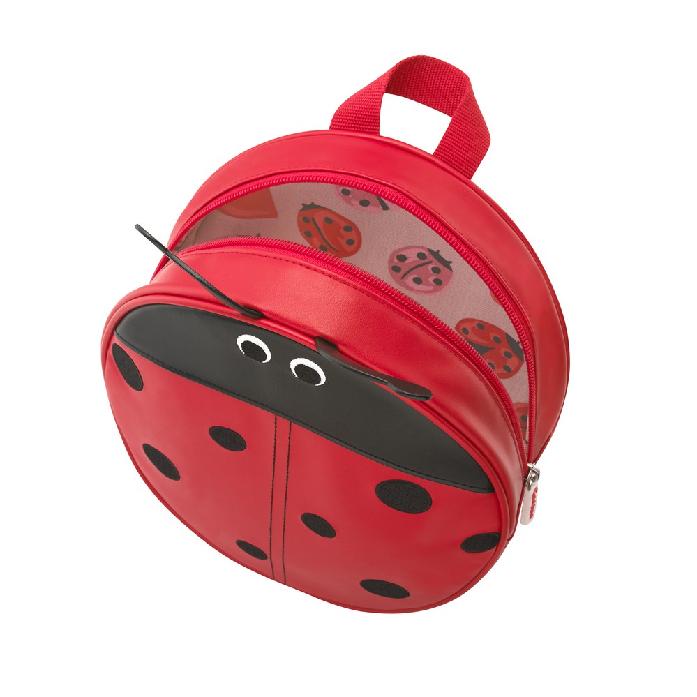 Cath Kidston - Balo trẻ em Novelty Ladybird Backpack Lovebugs - 994798 - Poppy Red