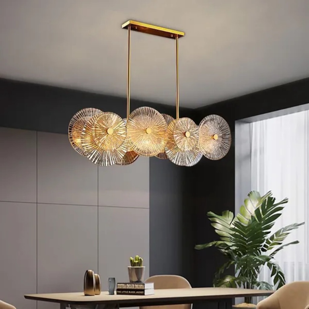 Đèn thả pha lê trang trí cao cấp thiết kế độc đáo DC485