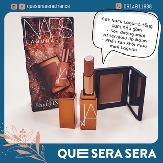 Set son dưỡng, phấn tạo khối Nars dòng Laguna tông cam nâu