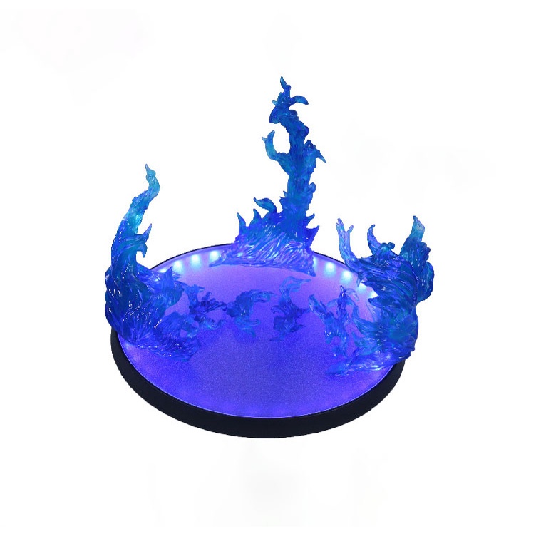 Mô Hinh Hiệu Ứng Lửa cho Figure - Màu Xanh - 6597