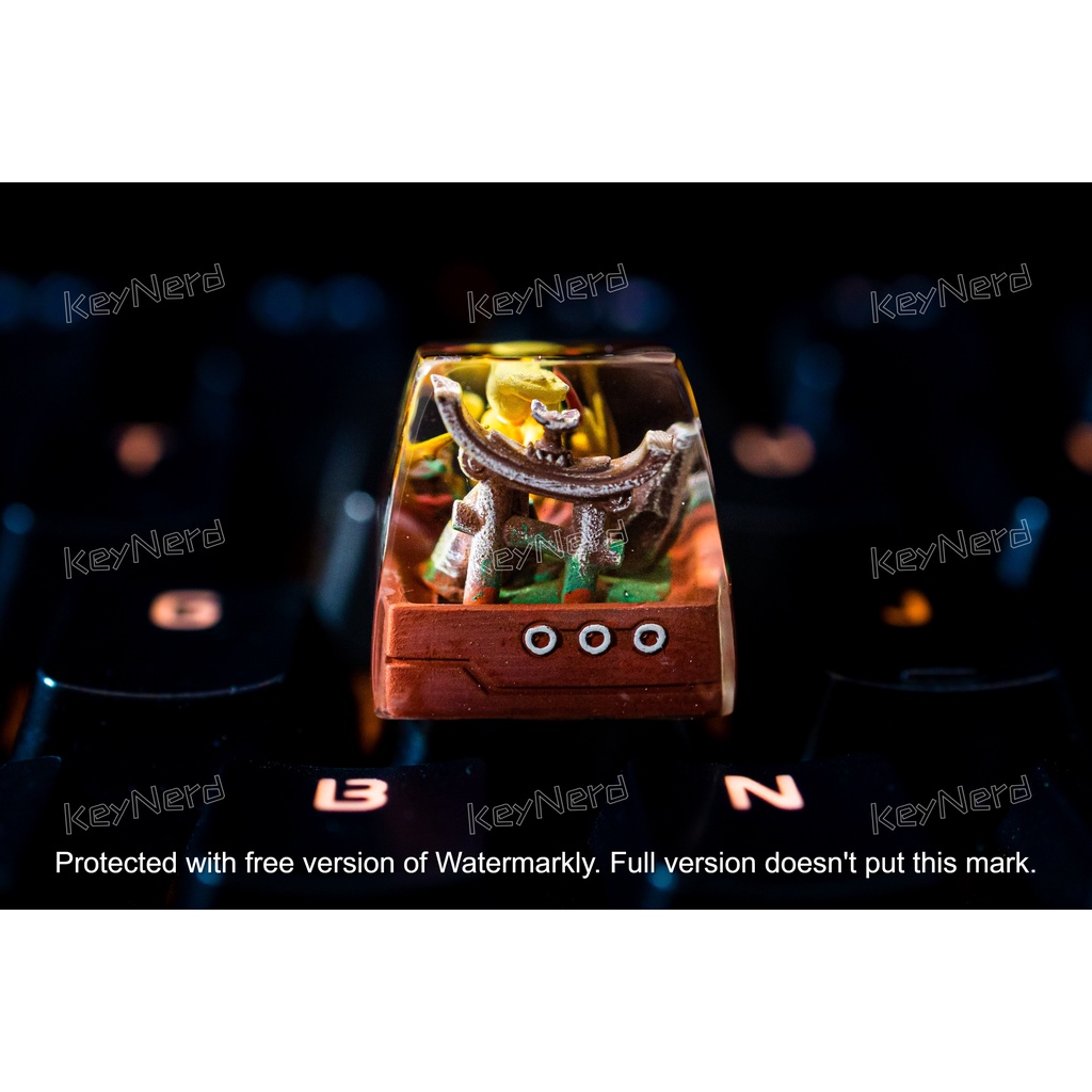 Keycap resin pokemon - nút bàn phím cơ - artisan