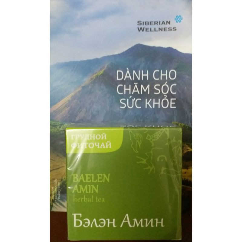 Trà thảo mộc hỗ trợ hô hấpBaelen Amin Siberi Nga