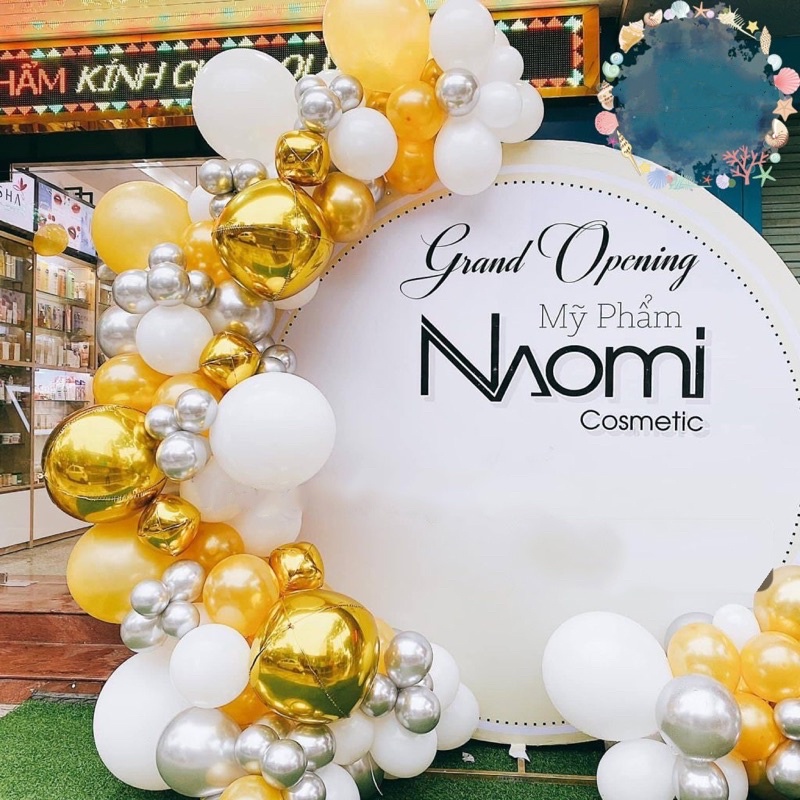 Bóng tròn 4D nhiều size trang trí sinh nhật, trang trí phòng cưới, decor, tiệc, khai trương