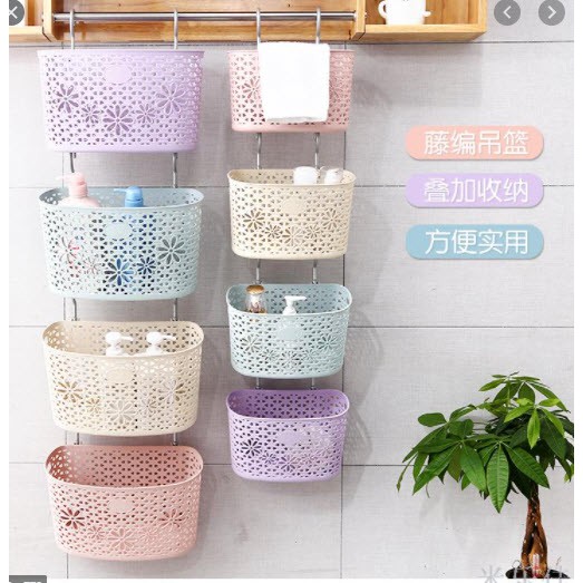 -𝐒𝐀𝐋𝐄- GIỎ ĐÔI 2 MÓC TREO Đa Năng HSS (GIỎ 2 MÓC CÂU)