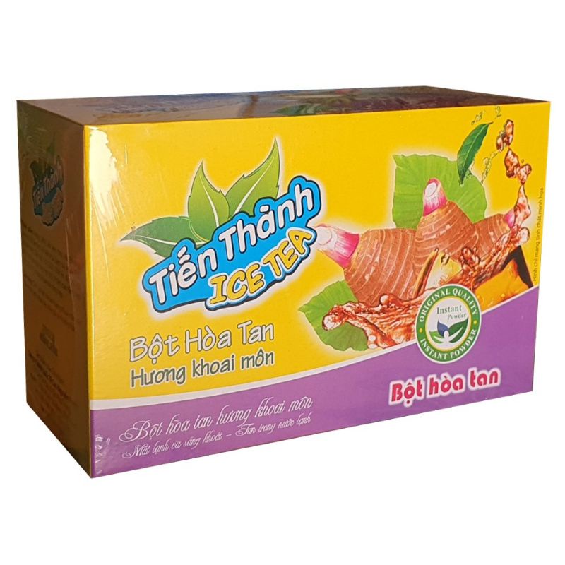Hộp 24 gói trà hoa tan Tiến Thành các hương vị