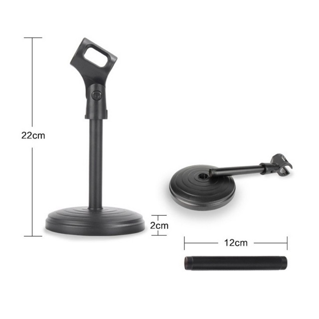 Giá Đỡ Micro Để Bàn Có Dây Chất Liệu Abs
