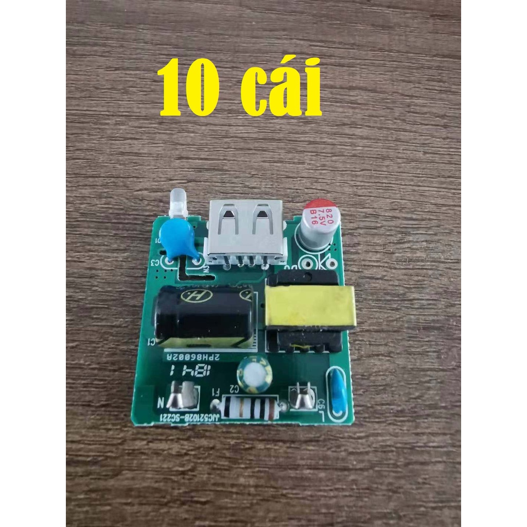 Combo 10 nguồn không vỏ 5V-2A max HP Electrical
