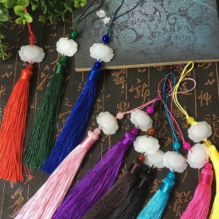[Order] SẴN ĐỎ (có ảnh thật cuối) - Ngọc bội sen - móc treo hoa sen - Ma đạo tổ sư cực đẹp