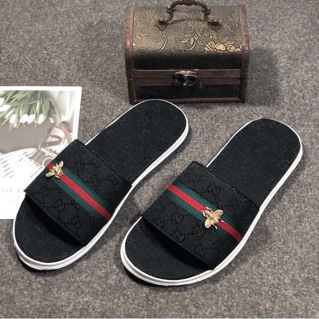 [Mã FASHIONT4MA2 giảm 10K đơn 50K] Dép nam quai ngang ong kẻ