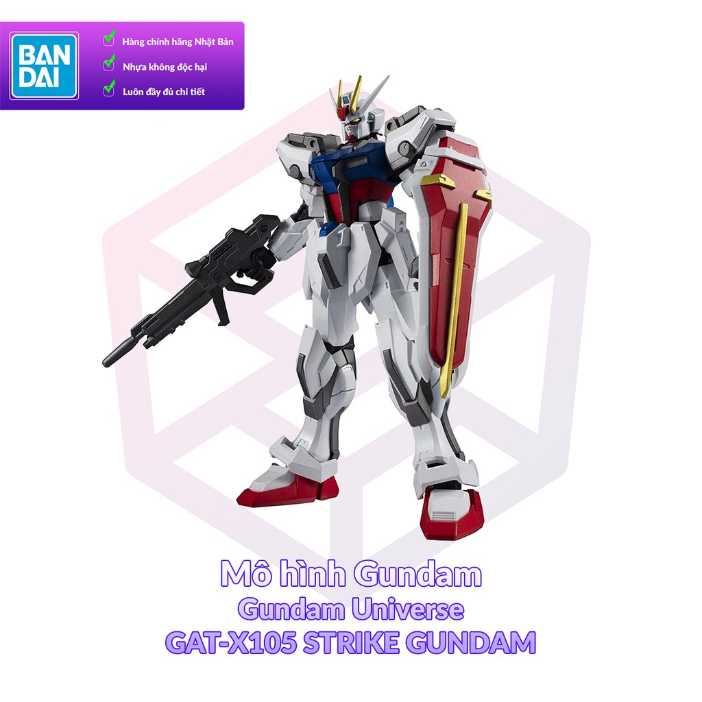 Mô Hình Gundam Bandai Gundam Universe GU-09 GAT-X105 Strike - Gundam SEED [FDC]