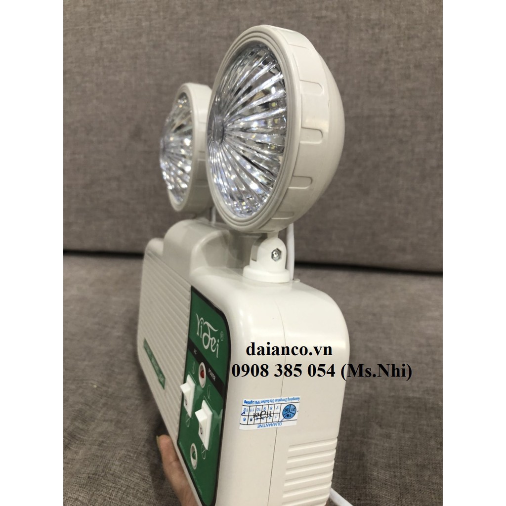 Đèn Chiếu Sáng Sự Cố Yifei YF-1098- Hình thật