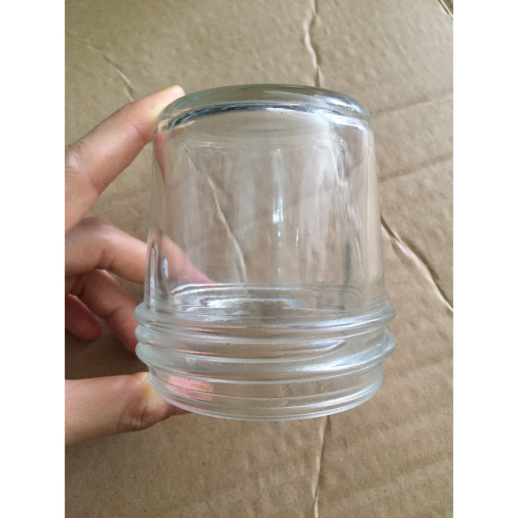 Cối thủy tinh nhỏ xay đồ khô Xay tiêu, tỏi, ớt