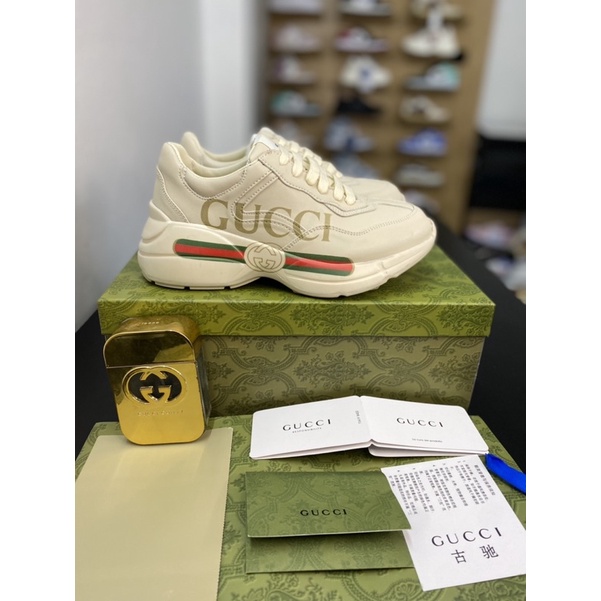 Giày Gucci ngang cổ thấp nam nữ tăng chiều cao đủ phụ kiện | BigBuy360 - bigbuy360.vn