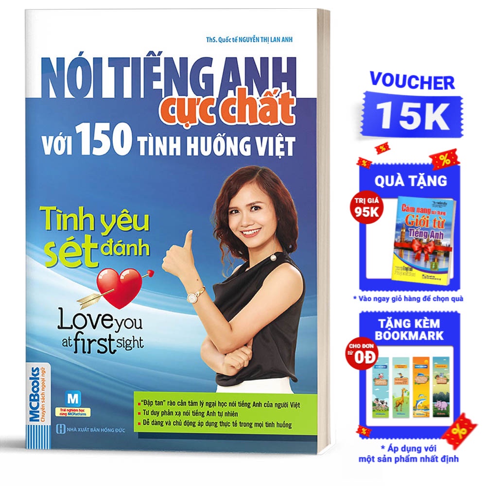 Sách-NóiTiếngAnhCựcChấtVới150TìnhHuốngViệtTìnhYêuSétĐánh-HọcKèmAppOnline