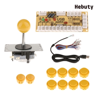 [Bảng USB Arcade Zero Delay + Cần điều khiển PC 5Pin + 10 nút nhấn DIY