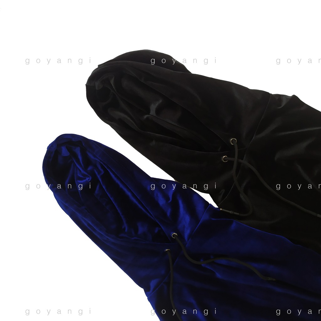 Áo hoodie goyangi Unisex Tiêu Chiến vải nhung phong cách Hàn Quốc