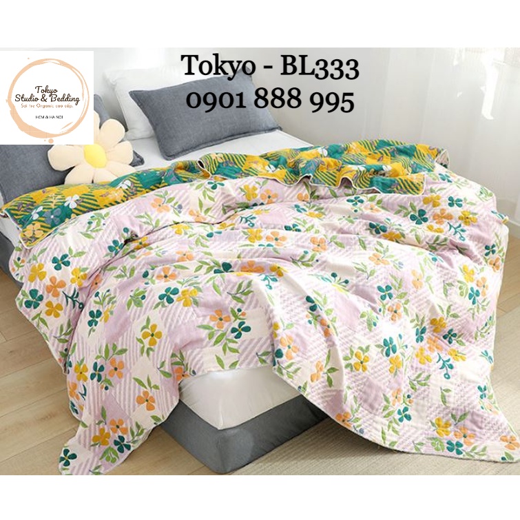 S80_Chăn Xô Organic Cotton Dòng Cao Cấp