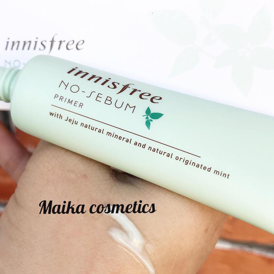 KEM LÓT TRANG ĐIỂM INNISFREE NO-SEBUM PRIMER BLUR MẪU MỚI