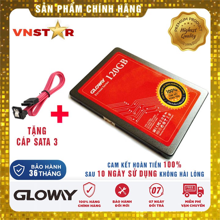 Ổ Cứng SSD Gloway 120GB - Bảo Hành Chính Hãng 36 Tháng 1 Đổi 1 | WebRaoVat - webraovat.net.vn