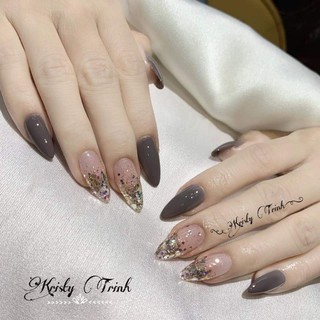 NAILBOX móng dán Ẩn kim tuyến sang trọng (022)