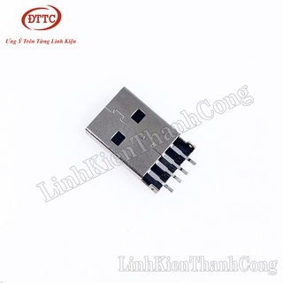 Bộ 20 Chiếc Cổng USB Đực 2.0 Type A 4 Chân Loại Dán SMD