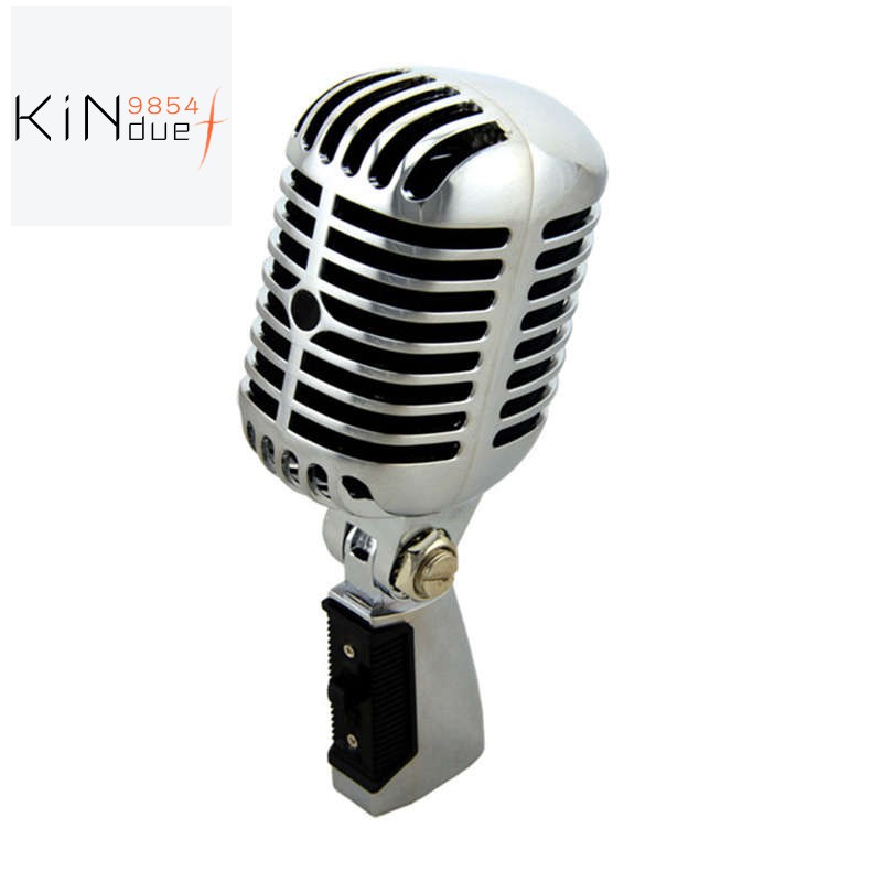 Professional Wired Vintage Classic Microphone Good Quality Dynamic Moving Coil M