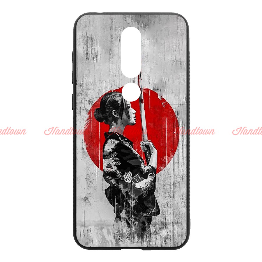 ỐP LƯNG NOKIA X5 DẺO ĐEN IN HÌNH PHẦN D