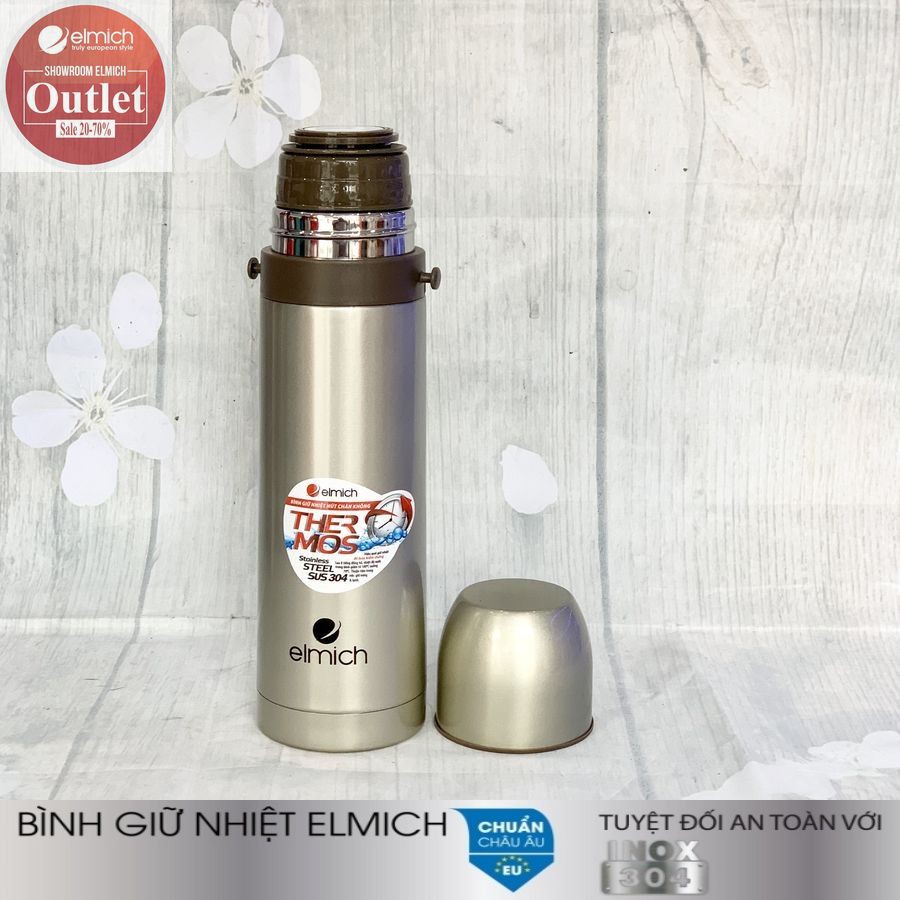 Bình Giữ Nhiệt Inox 304 Nóng 8h Lạnh 12h ELMICH El6389 500ml