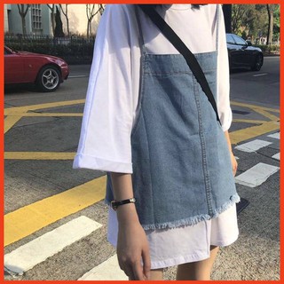 [order]SET ÁO YẾM DEMIN + ÁO THUN TRẮNG ULZZANG
