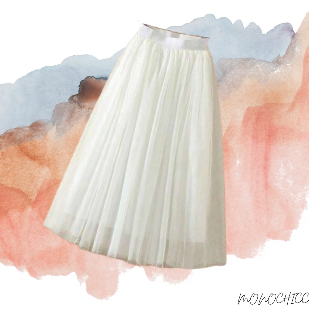 Chân váy lưới❤️[SIÊU_HIT]❤free ship❤️Váy xếp li❤️ CHÂN VÁY LƯỚI 2 LỚP CỰC XINH❤️ | BigBuy360 - bigbuy360.vn