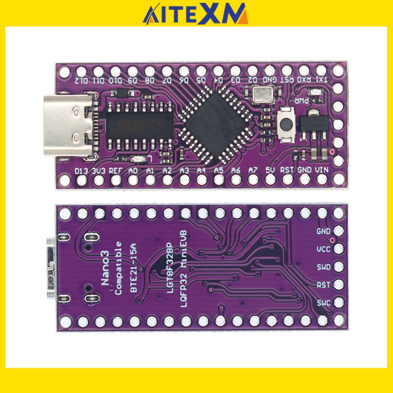 Linh Kiện Điện Tử LGT8F328P-LQFP32 MiniEVB nano V3.0 Cho arduino