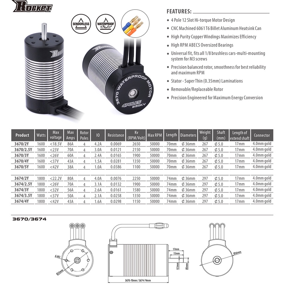 Động cơ không chổi than đồ chơi xe hơi RC 1/12 2845 3100kv 3800kv 4370kv 5000kv cho Wltoys 12428