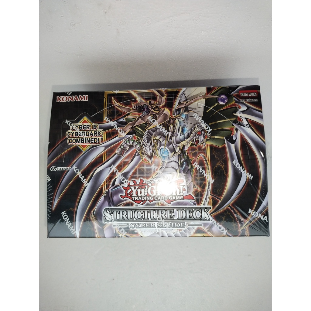 [Luffy TCG Shop] Bộ thẻ Yugioh chính hãng Konami Structure Deck: Cyber Striker phiên bản Châu Âu và Hoa kỳ