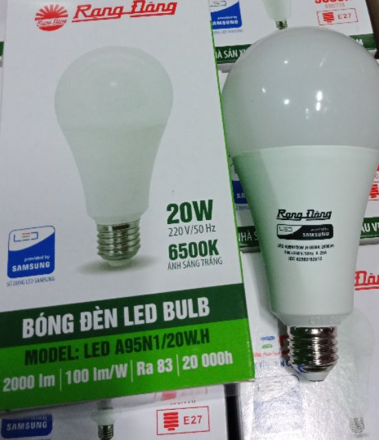 Bóng đèn Led Rạng Đông chíp Led Samsung 30w-20w-15w