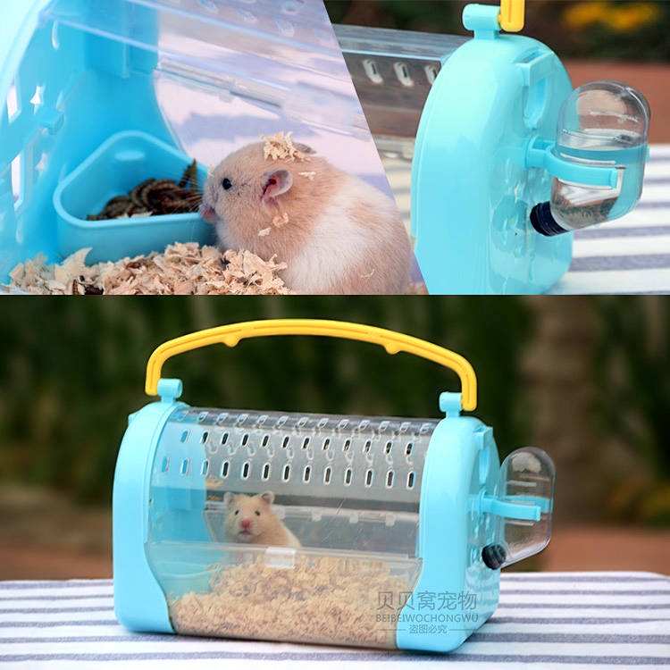 Lồng Nuôi Chuột Hamster Trong Suốt Tiện Dụng