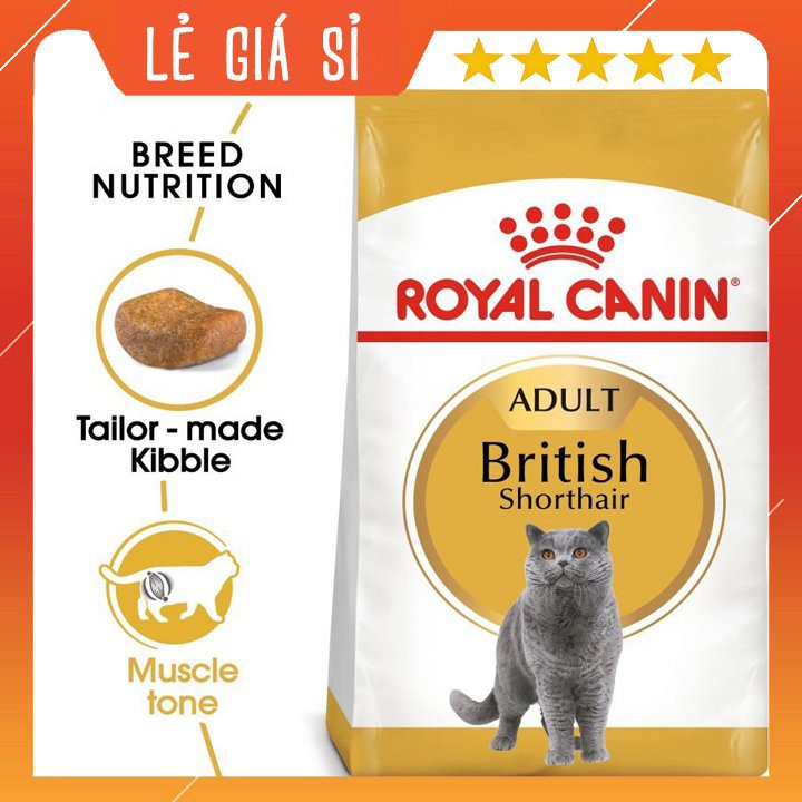 Hạt khô cho mèo Anh lông ngắn Royal Canin British Shorthair - dành cho mèo trưởng thành - 400g - Thức ăn cho mèo giá sỉ