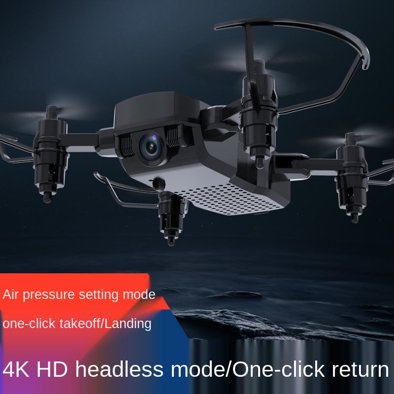 ❉✑Mini Drone HD Chuyên nghiệp Xe hơi 4K Điều khiển từ xa Máy bay trực thăng Mô hình Đồ chơi Học sinh tiểu